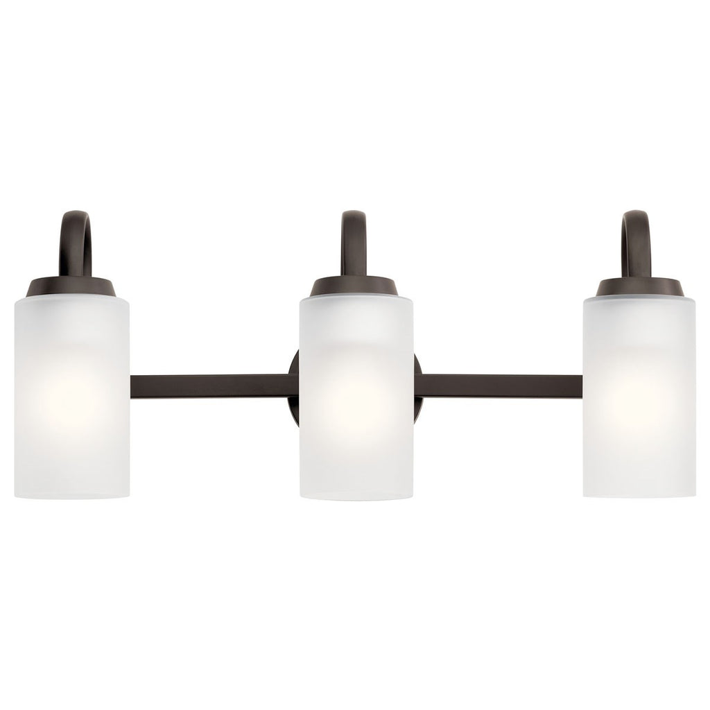 KICHLER 55087OZ Kennewick Bath 3 Light - Olde Bronze