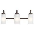 KICHLER 55087OZ Kennewick Bath 3 Light - Olde Bronze