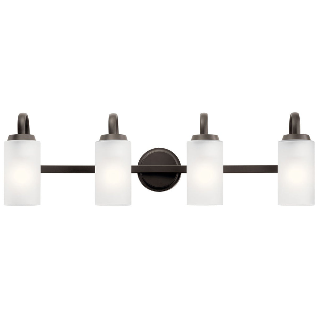 KICHLER 55088OZ Kennewick Bath 4 Light - Olde Bronze