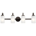 KICHLER 55088OZ Kennewick Bath 4 Light - Olde Bronze