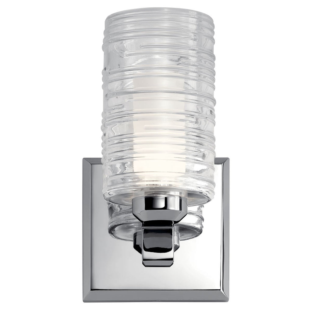 KICHLER 55095CH Giarosa 10" 1 Light Wall Sconce Chrome