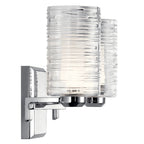 KICHLER 55096CH Giarosa 15" 2 Light Vanity Light Chrome