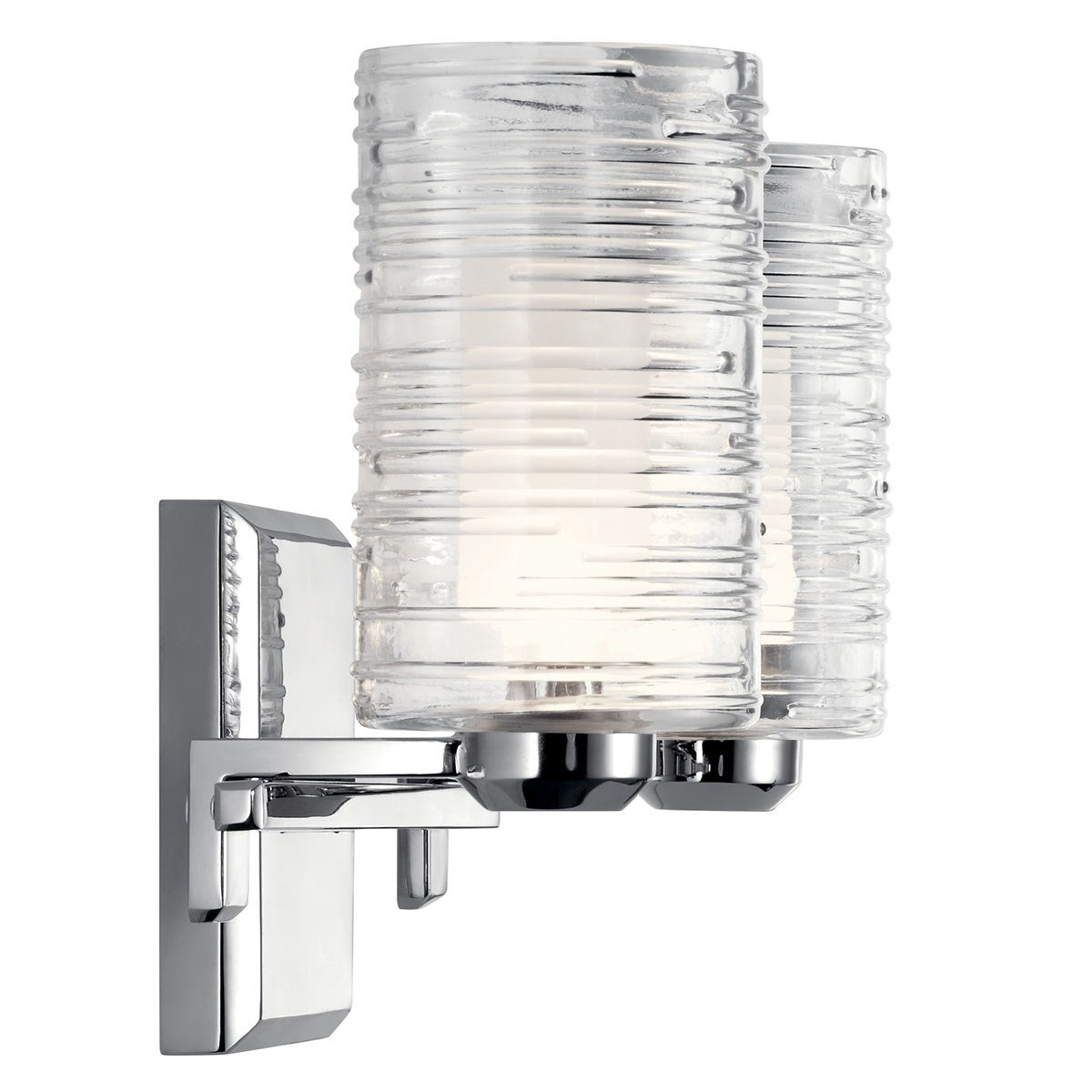 KICHLER 55096CH Giarosa 15" 2 Light Vanity Light Chrome