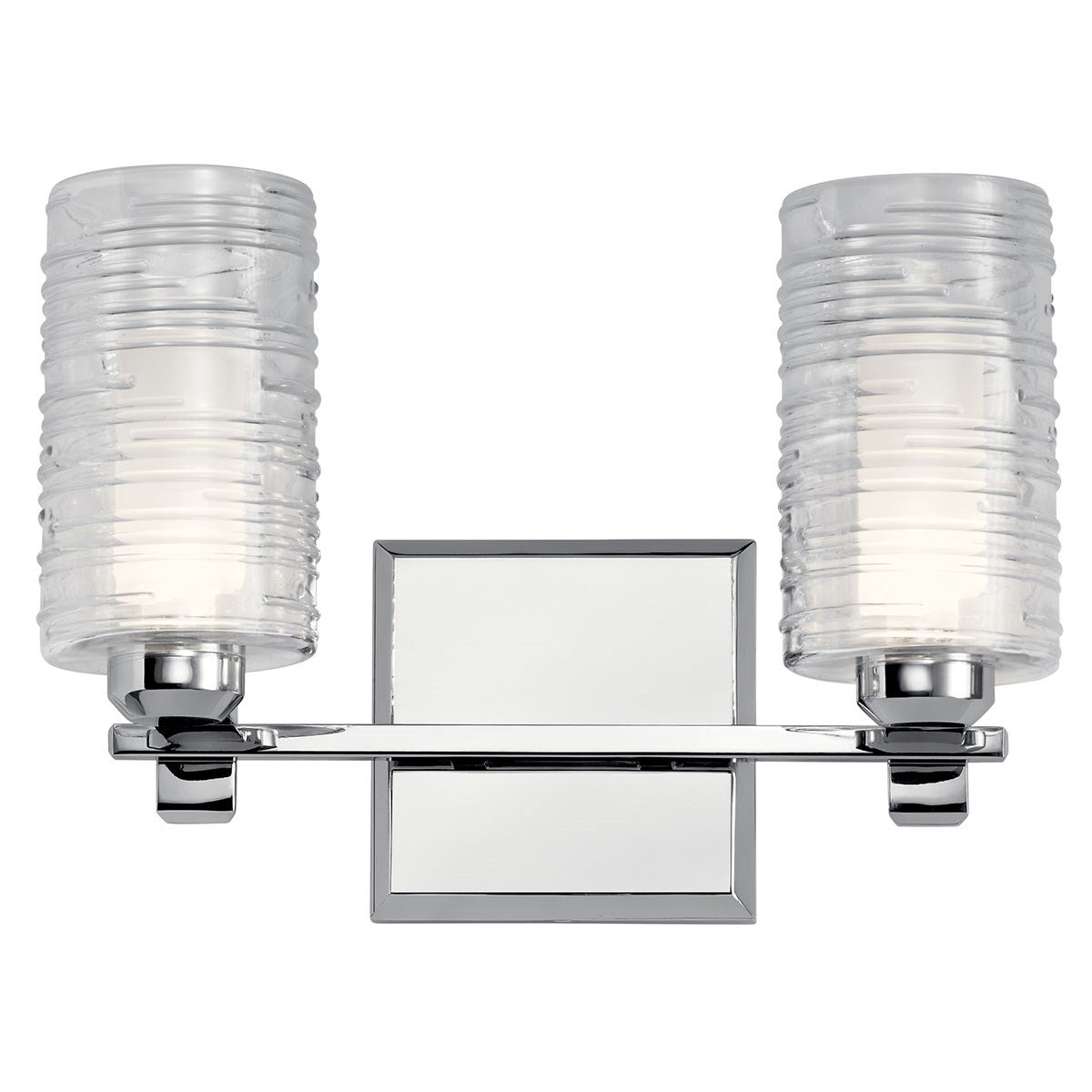 KICHLER 55096CH Giarosa 15" 2 Light Vanity Light Chrome