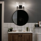 KICHLER 55096CH Giarosa 15" 2 Light Vanity Light Chrome