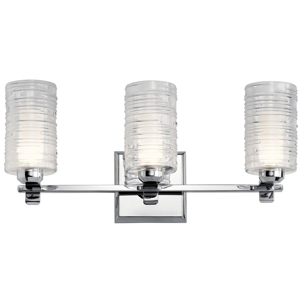 KICHLER 55097CH Giarosa 22.25" 3 Light Vanity Light Chrome