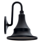 KICHLER 59055BKT Hampshire 15.25 Inch 1 Light Medium Outdoor Wall Light In Textured Black