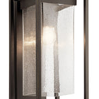 KICHLER 59062OZ Mercer 20 Inch 1 Light Outdoor Wall Light With Clear Seeded Glass In Olde Bronze