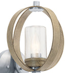 KICHLER 59066DAG The Grand Bank 13" 1 Light Outdoor Wall Light Distressed Antique Gray