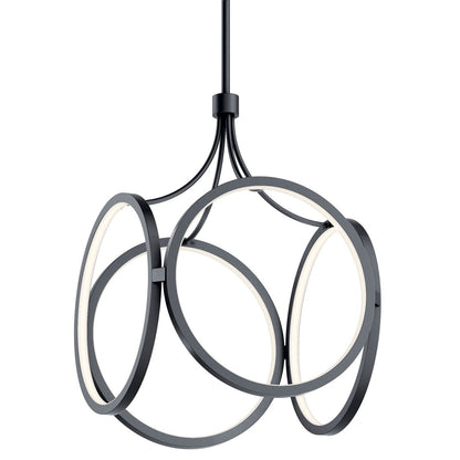 KICHLER 83346MBK Ciri Led Pendant Matte Black