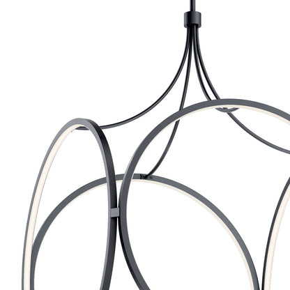 KICHLER 83348MBK Ciri Led Pendant Matte Black