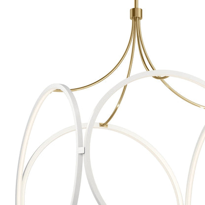 KICHLER 83348WH Ciri Led Pendant White