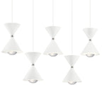 KICHLER 84113MWH Kordan Led Linear Chandelier Matte White