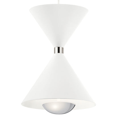 KICHLER 84113MWH Kordan Led Linear Chandelier Matte White