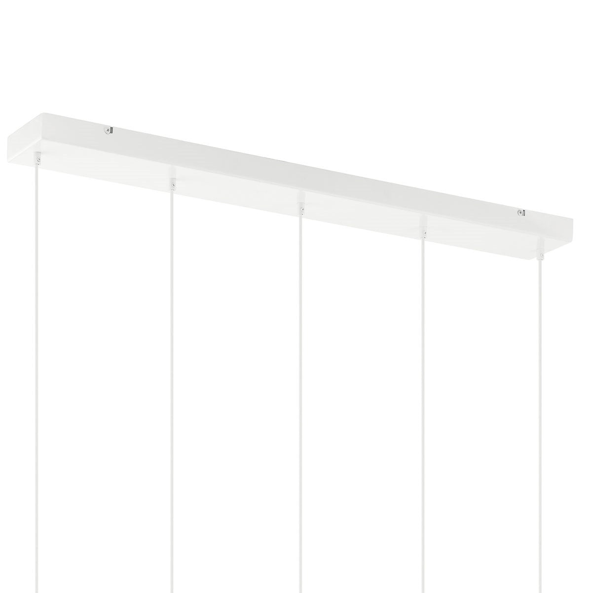 KICHLER 84113MWH Kordan Led Linear Chandelier Matte White