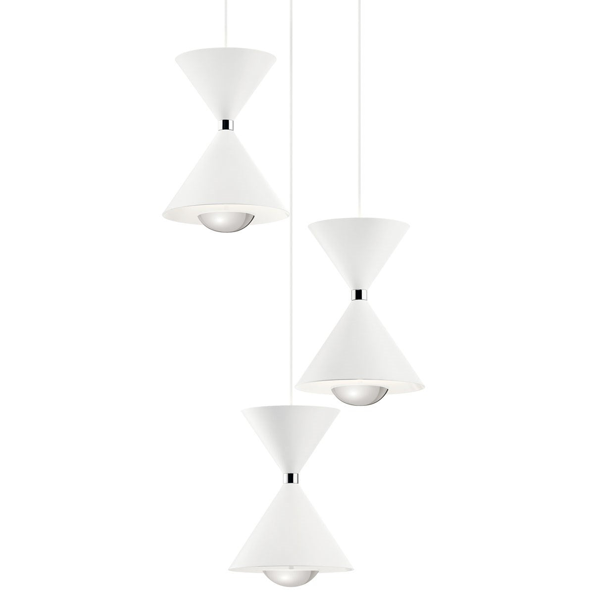 KICHLER 84114MWH Kordan Led Pendant Matte White