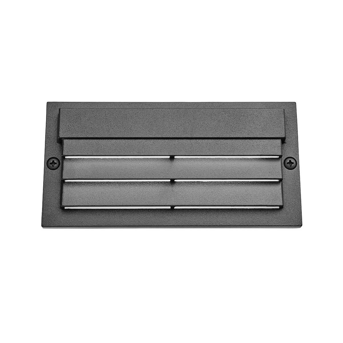 KICHLER 16171BKT27 Landscape Led Surface-Mount Louvered BKT 2700K - Black Textured