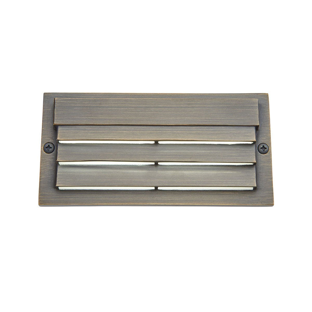 KICHLER 16171CBR27 Landscape Led Surface-Mount Louvered CBR 2700K - Centennial Brass