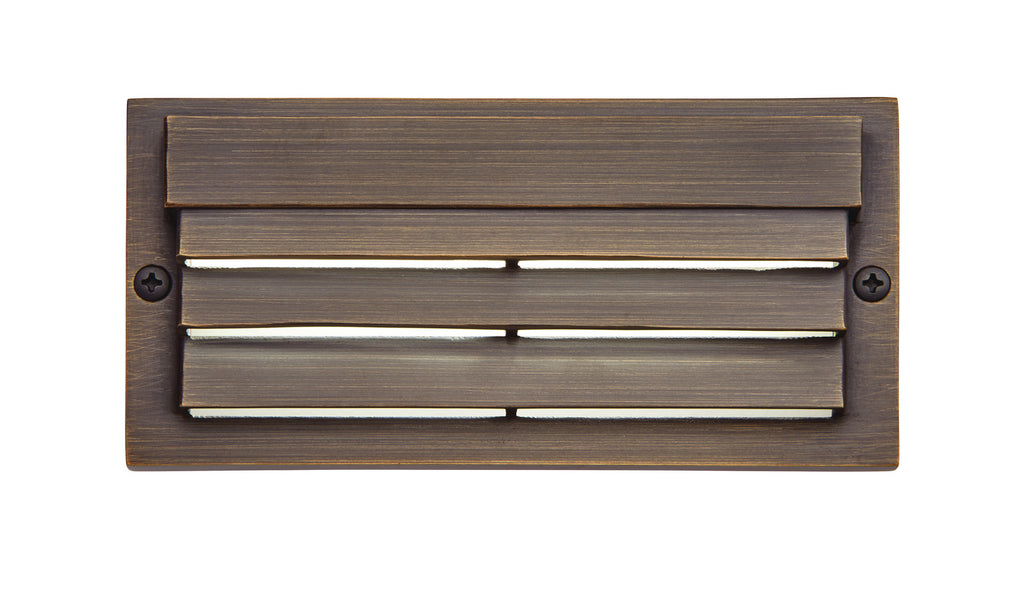KICHLER 16171CBR30 Landscape Led Surface-Mount Louvered CBR 3000K - Centennial Brass