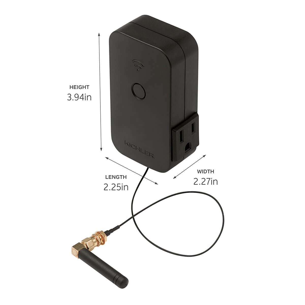 KICHLER 16085BK Smart Control Timer