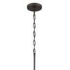 KICHLER 52436OZ Stamos Chandelier 5 Light - Olde Bronze