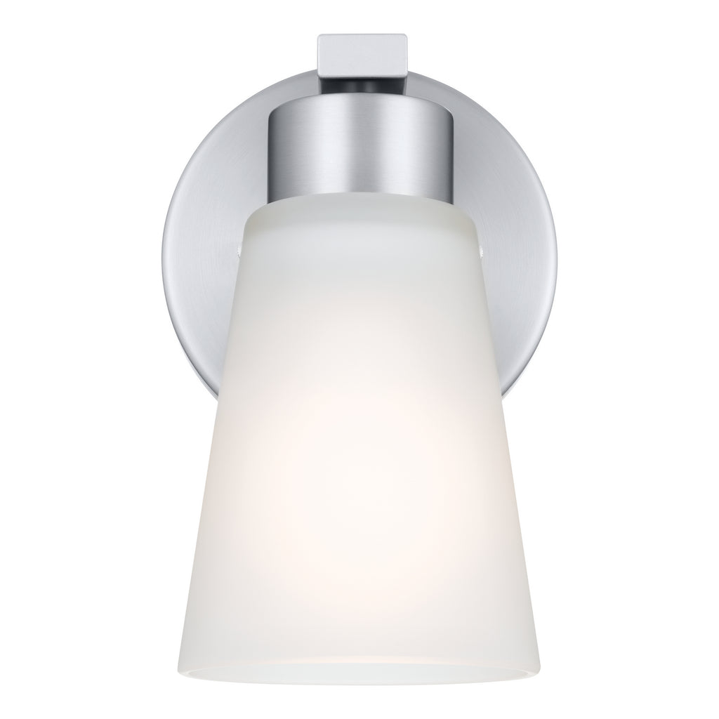 KICHLER 52437NI Stamos Wall Sconce 1 Light - Brushed Nickel