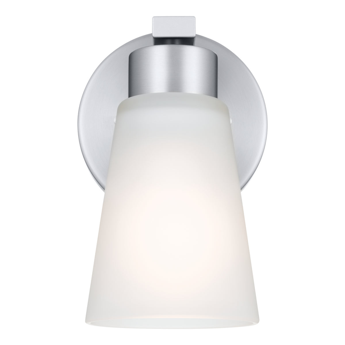 KICHLER 52437NI Stamos Wall Sconce 1 Light - Brushed Nickel