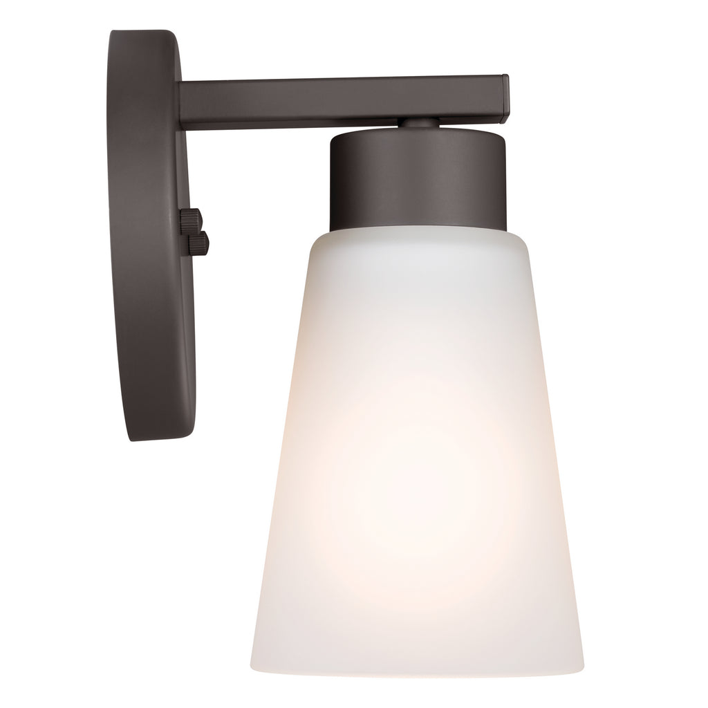 KICHLER 52437OZ Stamos Wall Sconce 1 Light - Olde Bronze