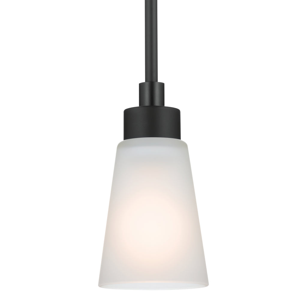 KICHLER 52444BK Erma Mini Pendant 1 Light - Black