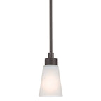 KICHLER 52444OZ Erma Mini Pendant 1 Light - Olde Bronze