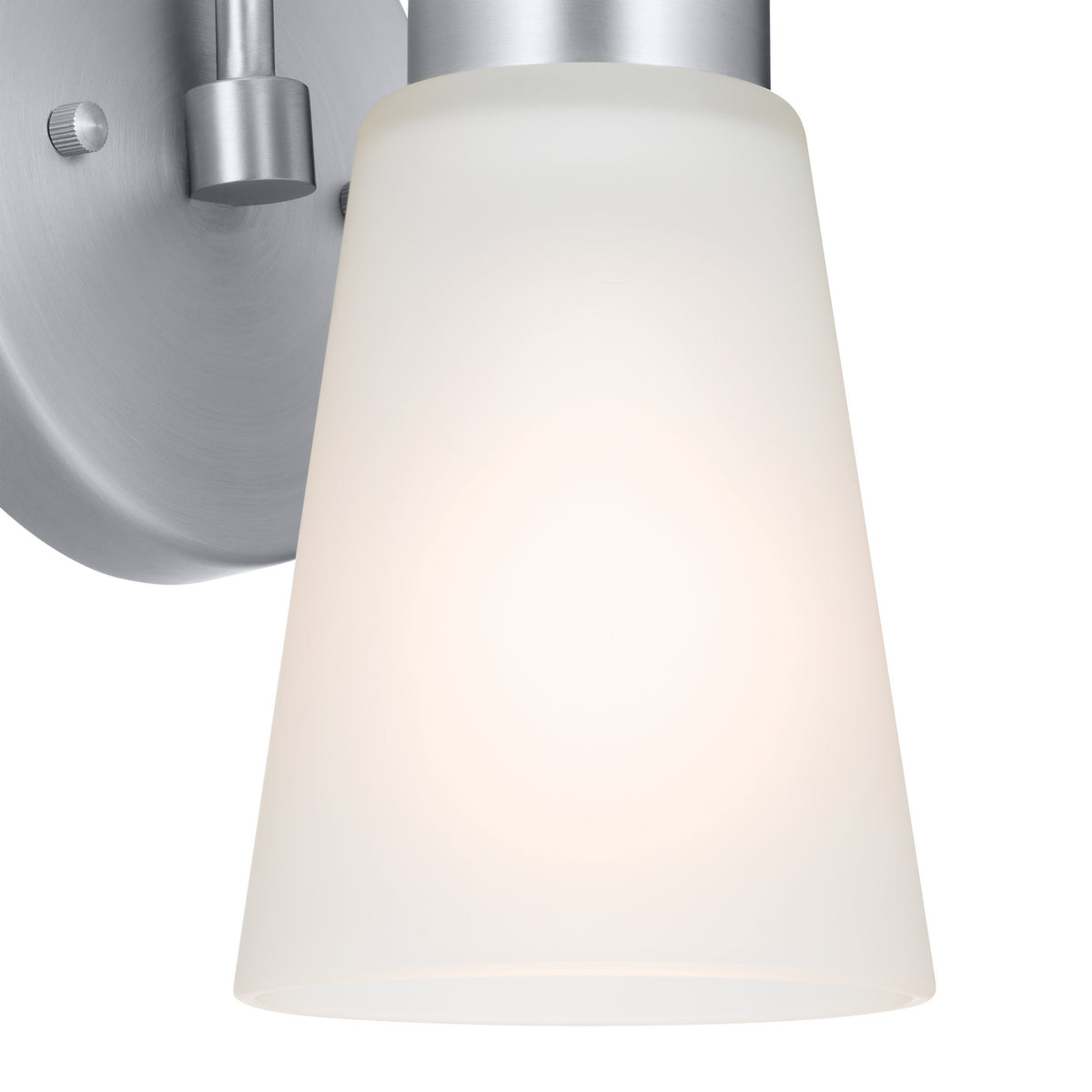 KICHLER 52445NI Erma Wall Sconce 1 Light - Brushed Nickel