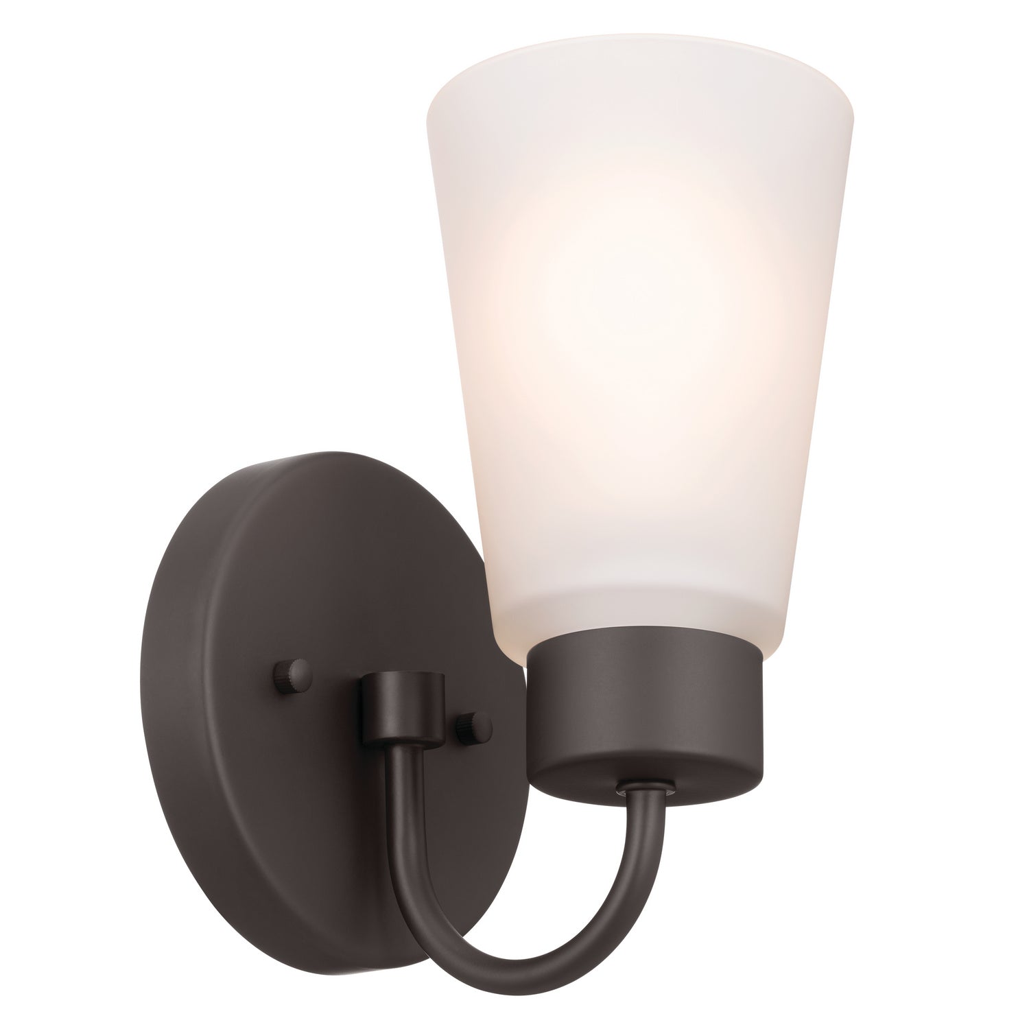 KICHLER 52445OZ Erma Wall Sconce 1 Light - Olde Bronze