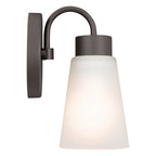 KICHLER 52445OZ Erma Wall Sconce 1 Light - Olde Bronze