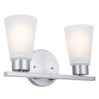 KICHLER 55120NI Stamos Bath 2 Light - Brushed Nickel