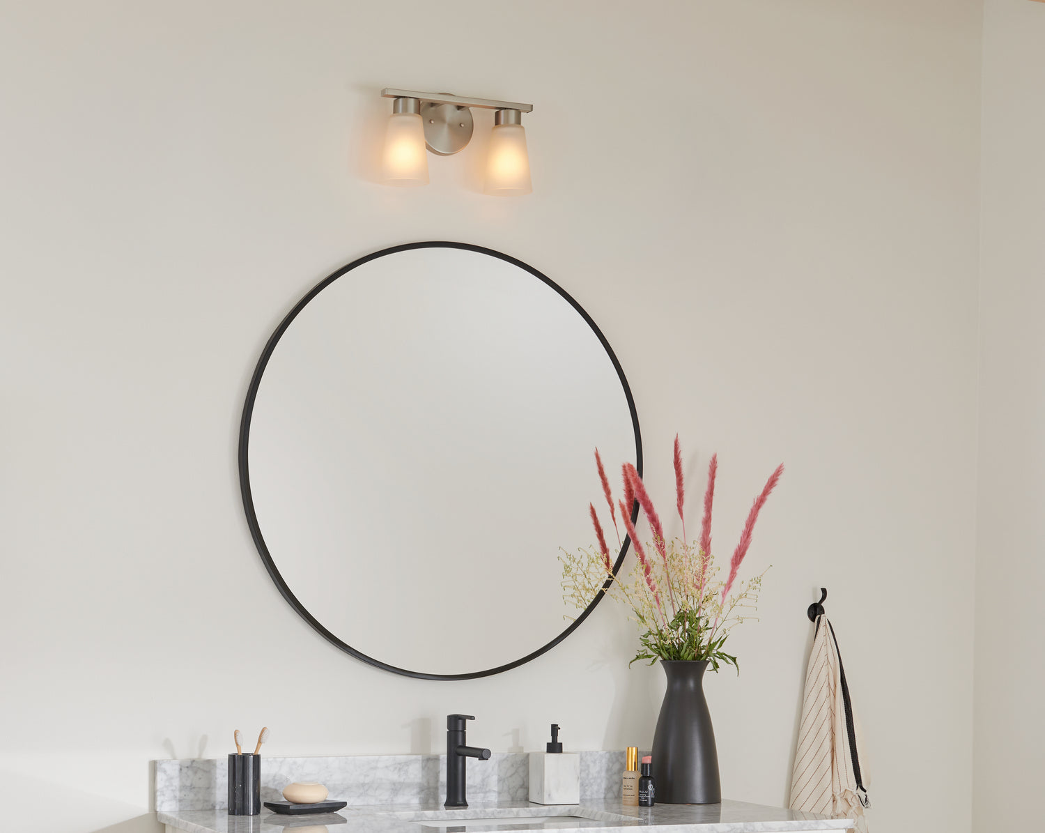 KICHLER 55120NI Stamos Bath 2 Light - Brushed Nickel
