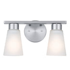 KICHLER 55120NI Stamos Bath 2 Light - Brushed Nickel