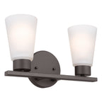 KICHLER 55120OZ Stamos Bath 2 Light - Olde Bronze