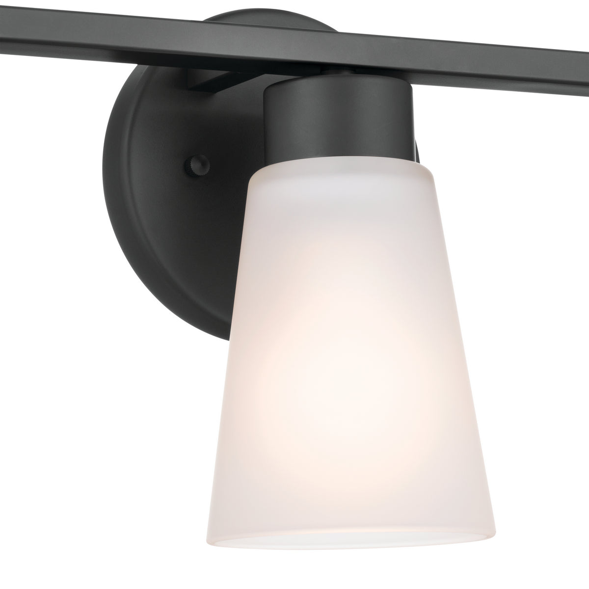 KICHLER 55121BK Stamos Bath 3 Light - Black