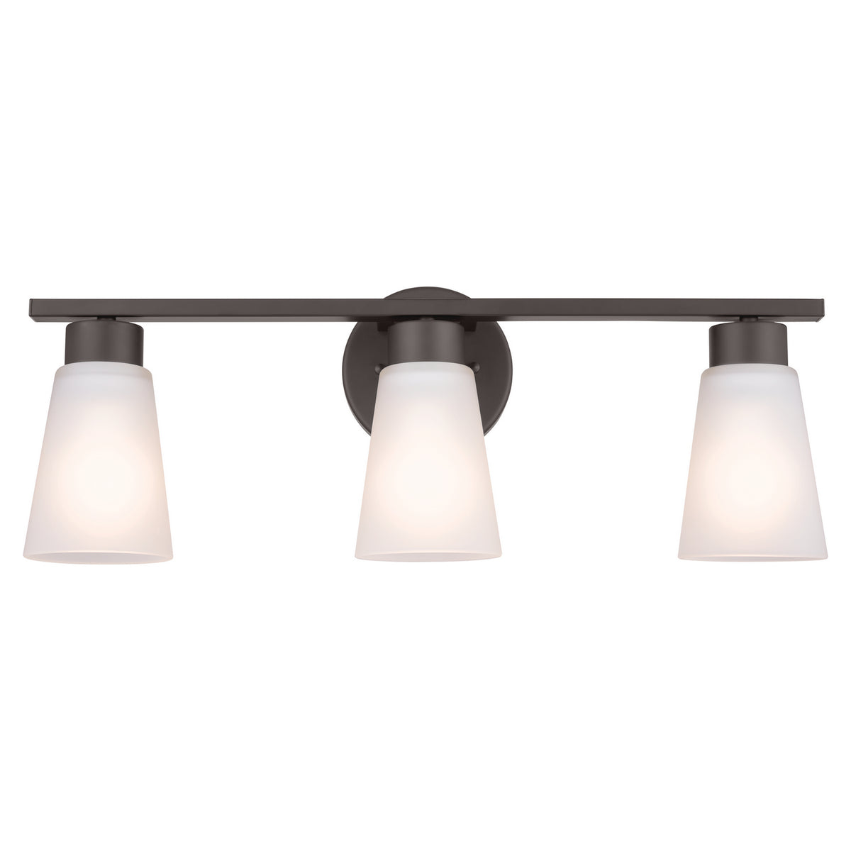 KICHLER 55121OZ Stamos Bath 3 Light - Olde Bronze