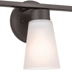 KICHLER 55121OZ Stamos Bath 3 Light - Olde Bronze