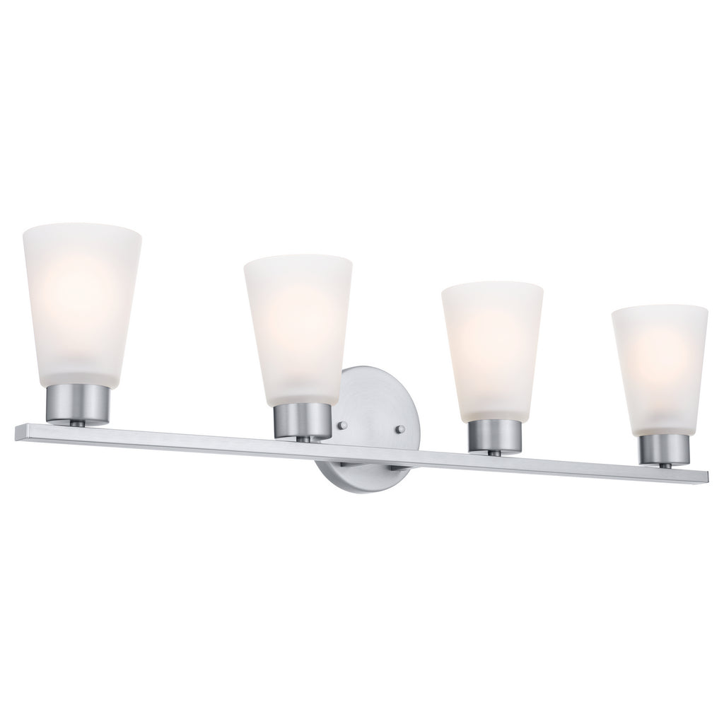KICHLER 55122NI Stamos Bath 4 Light - Brushed Nickel
