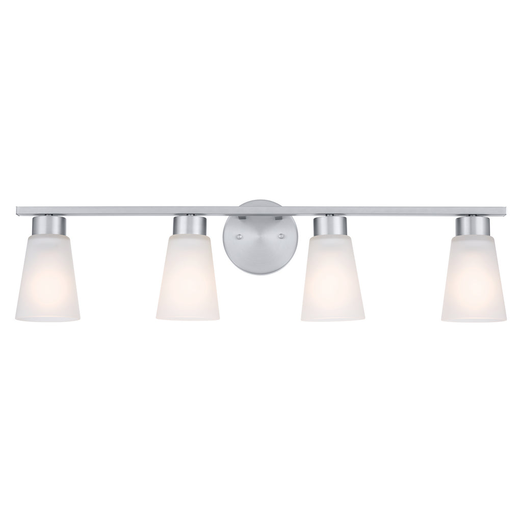 KICHLER 55122NI Stamos Bath 4 Light - Brushed Nickel