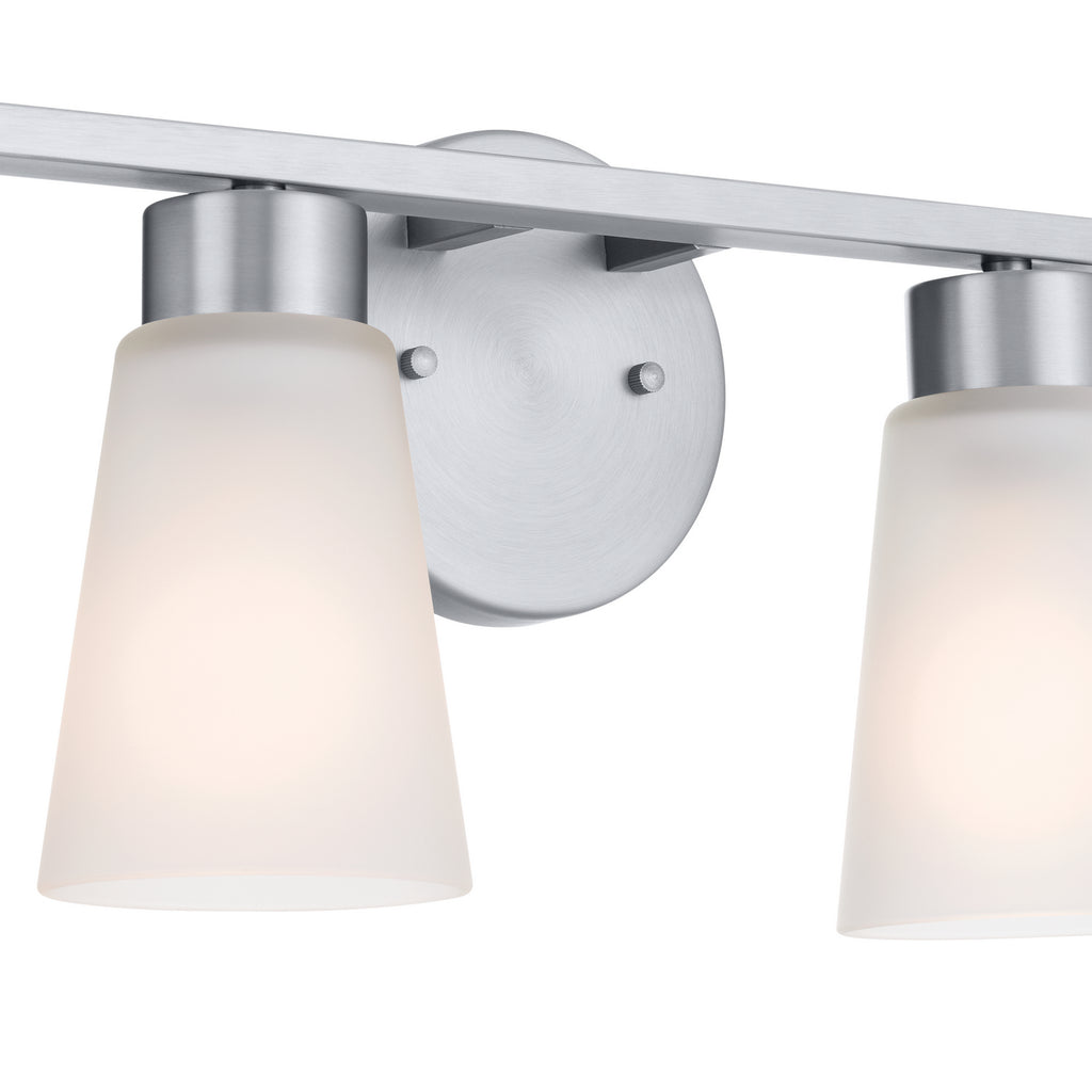 KICHLER 55122NI Stamos Bath 4 Light - Brushed Nickel