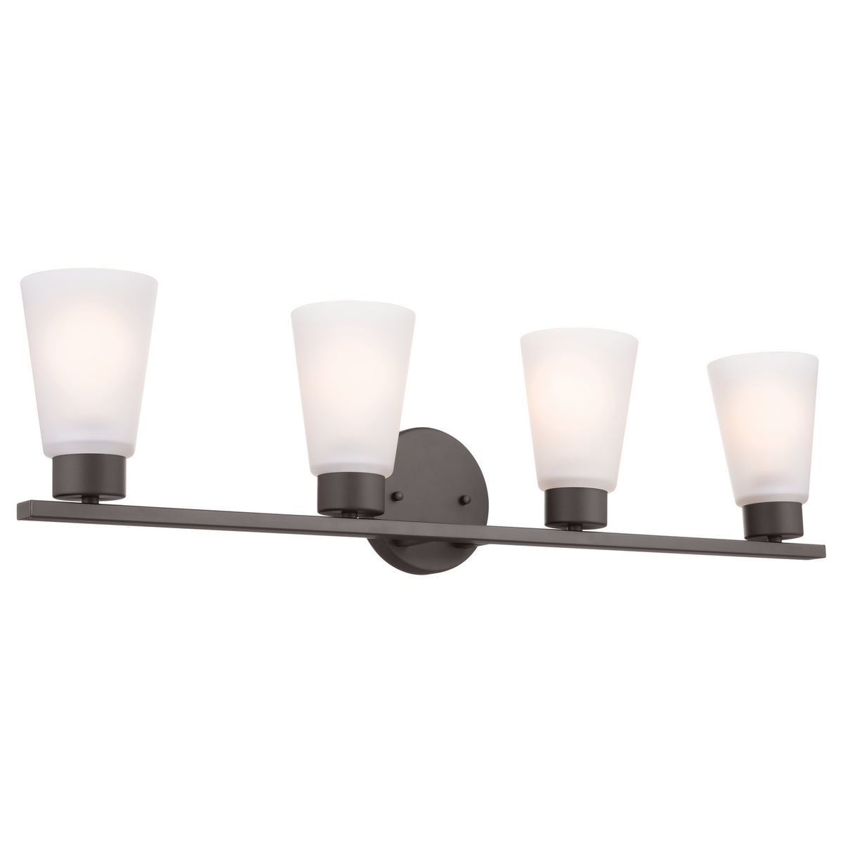 KICHLER 55122OZ Stamos Bath 4 Light - Olde Bronze
