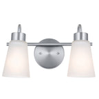 KICHLER 55125NI Erma Bath 2 Light - Brushed Nickel