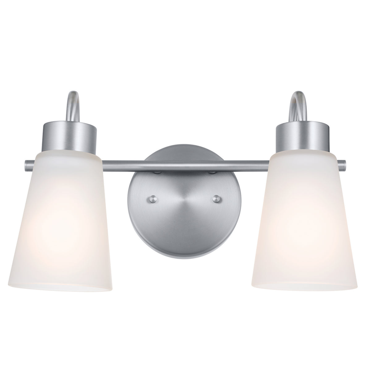 KICHLER 55125NI Erma Bath 2 Light - Brushed Nickel