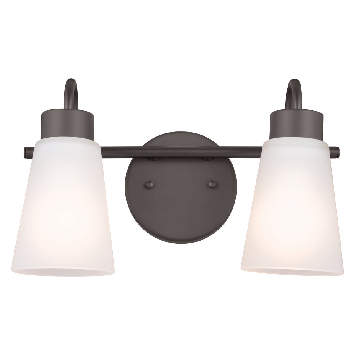 KICHLER 55125OZ Erma Bath 2 Light - Olde Bronze