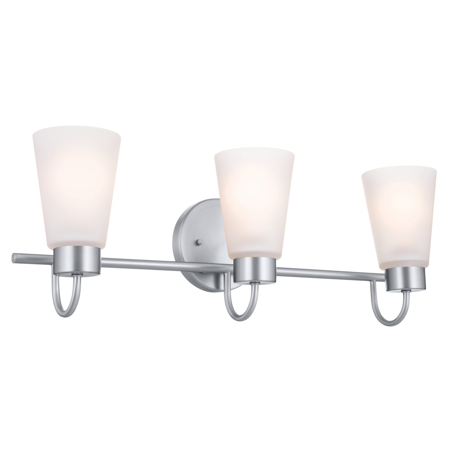 KICHLER 55126NI Erma Bath 3 Light - Brushed Nickel