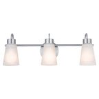 KICHLER 55126NI Erma Bath 3 Light - Brushed Nickel