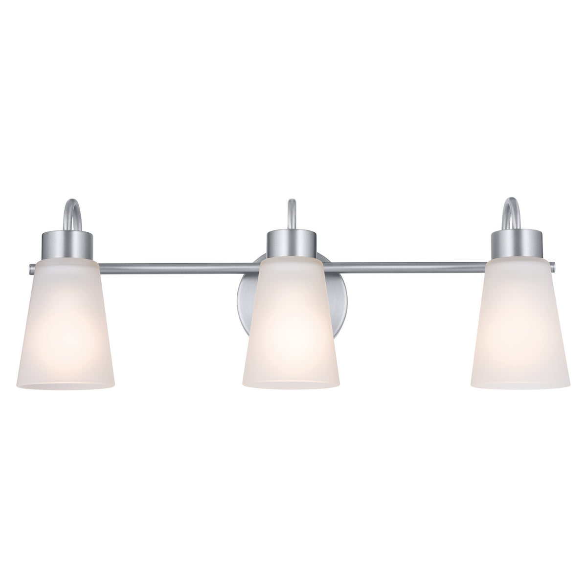 KICHLER 55126NI Erma Bath 3 Light - Brushed Nickel